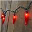 Red Chili Pepper String Lights