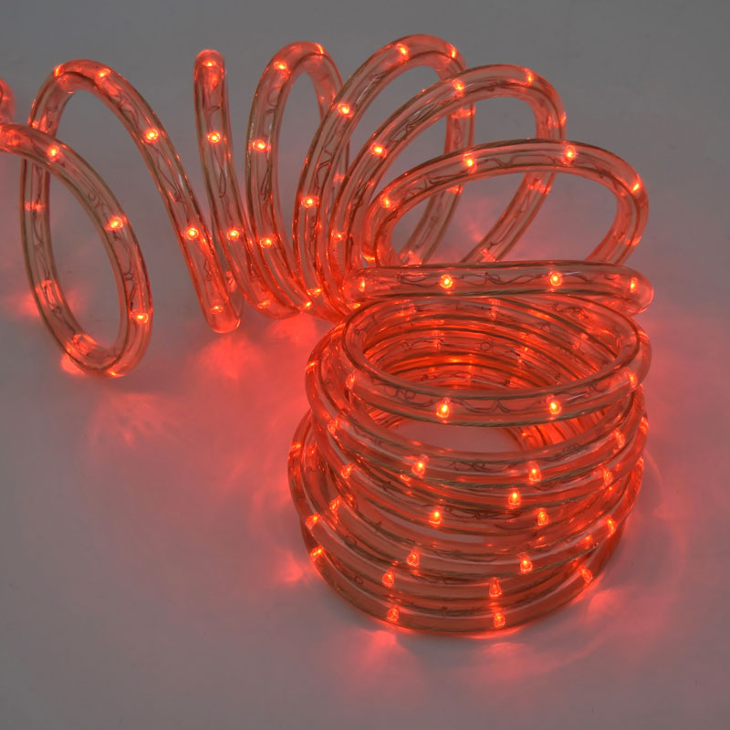 LED red rope light