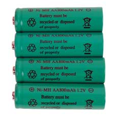 Moonrays Solar Rechargeable AA Batteries