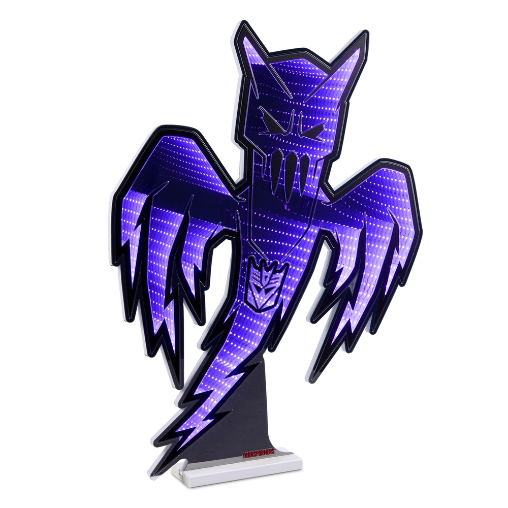 EKKOLIGHT® Hasbro Transformers Ghost 27.5" LED Infinity Light Acrylic Plug-In Display 99108DS
