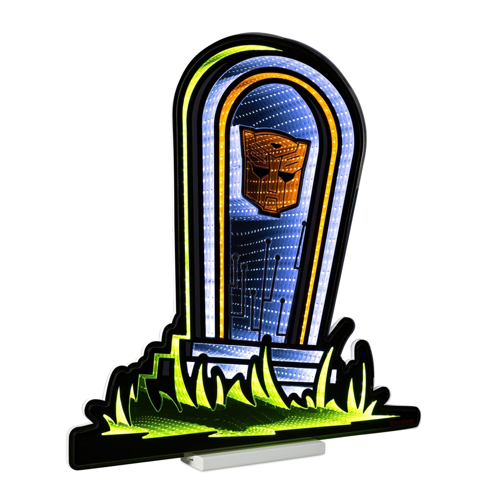 EKKOLIGHT® Hasbro Autobot Headstone LED Infinity Light - 23.5" Acrylic Plug-In Display 99111DS