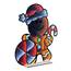 Peppermint Gingerbread Man Ekkolight LED Christmas Decoration 31