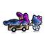 Hello Kitty and Friends Wagon Ekkolight LED Holiday Decoration Acrylic UL Plug - 1.03 Cube.ft 99000DS