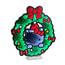 Hello Kitty Wreath Ekkolight LED Christmas Decoration 18.5