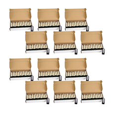 Tree Taper Candle with Remote 5.5"H Plastic - Set of 12 MR-65440DS