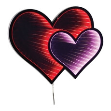 Hanging Heart Infinity Light 15.75"H UL Plug 92896DS