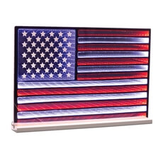 Flag Infinity Light Standing 23"L x 15.5"H UL Plug 92900DS