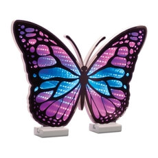 Butterfly Infinity Light 17"L x 11.5"H UL Plug 92902DS