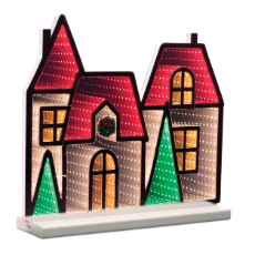 Winter Village Ekkolight LED Christmas Decoration 16"L Acrylic UL Plug - 0.31 Cube.ft 94617DS