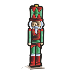 Soldier Ekkolight LED Christmas Decoration 47.5"H Acrylic UL Plug - 1.21 Cube.ft 95942DS