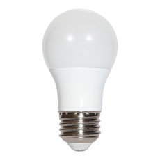 Satco 40W Equivalent A15 Medium Dimmable LED Light Bulb 3-15/16 in. L - Warm White 501946