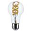 Satco Starfish A19 Smart LED Bulb - 6W, RGB & Tunable White (2700K-5000K), Clear, 120V, Medium Base S11241