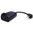 Satco 15A Starfish Smart Outdoor Dual Plug-In Outlet - Black S11281