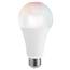 Satco Starfish A21 Smart LED Bulb - 13W, RGB & Tunable White, 1100 Lumens, 220 deg Beam, Medium Base, 120V S11287