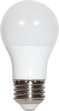 Satco 40W Equivalent A15 Medium Dimmable LED Light Bulb 3-15/16 in. L - Warm White 501946