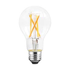 Satco Starfish A19 Smart LED Bulb - 7.5W, Tunable White, Clear, 800 Lumens, 120V, T20 S11274
