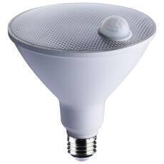 Satco Nuvo Screw-Base Lamp 14W PAR38 LED 5000K 1100 Lumens 120V PIR Sensor - White S11444