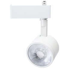 Satco Starfish 12W Smart LED Track Head - RGBTW, Round Shape, White Finish, 120V, H-Style TH903