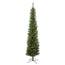 Durham Pole Pine Artificial Christmas Tree, Multi-Colored LED Dura-lit Lights - 6.5' VM-A103667LED