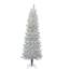 Sparkle White Spruce Pencil Artificial Christmas Tree, Unlit - 7.5' VM-A104075