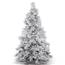 Flocked Alberta Artificial Christmas Tree - 7.5' x 64