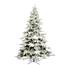 Flocked Utica Fir Artificial Christmas Tree - 6.5' x 59