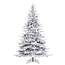 Flocked Utica Fir Artificial Christmas Tree - 9' x 72