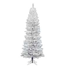 White Salem Pencil Pine Artificial Christmas Tree, Unlit - 7.5' VM-A103275