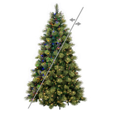 Emerald Mixed Fir Artificial Pre-Lit Christmas Tree - 12' x 146" VM-DT210593LEDCC
