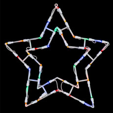 LED Multi-Color Star Window Light - 35L VM-490524
