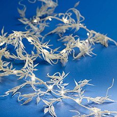 4.9' White Micro LED Deco Garland String Lights - 30 Lights - Warm White KM482107-4