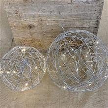 Silver Wire Sphere Lights GC2499070