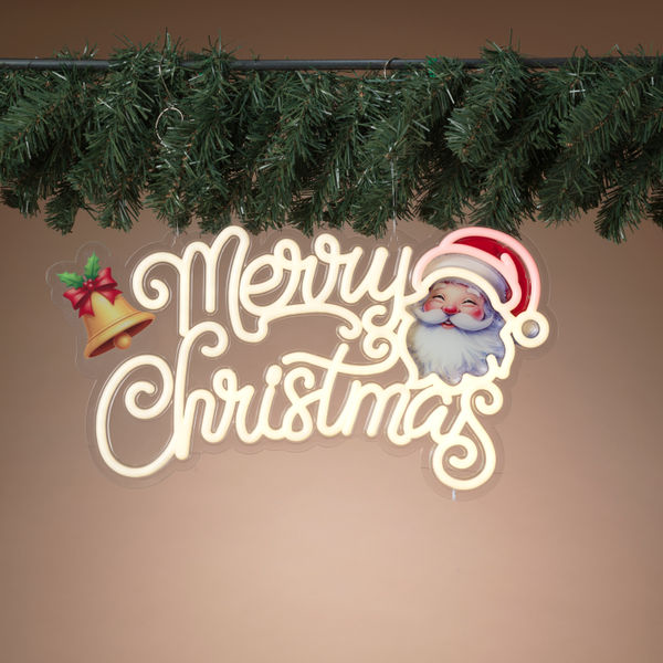 LED Neon Merry Christmas Sign – 16.73" – USB Powered GC2863880