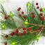 Christmas Tree Gold Star LED Micro String Lights - Battery Operated