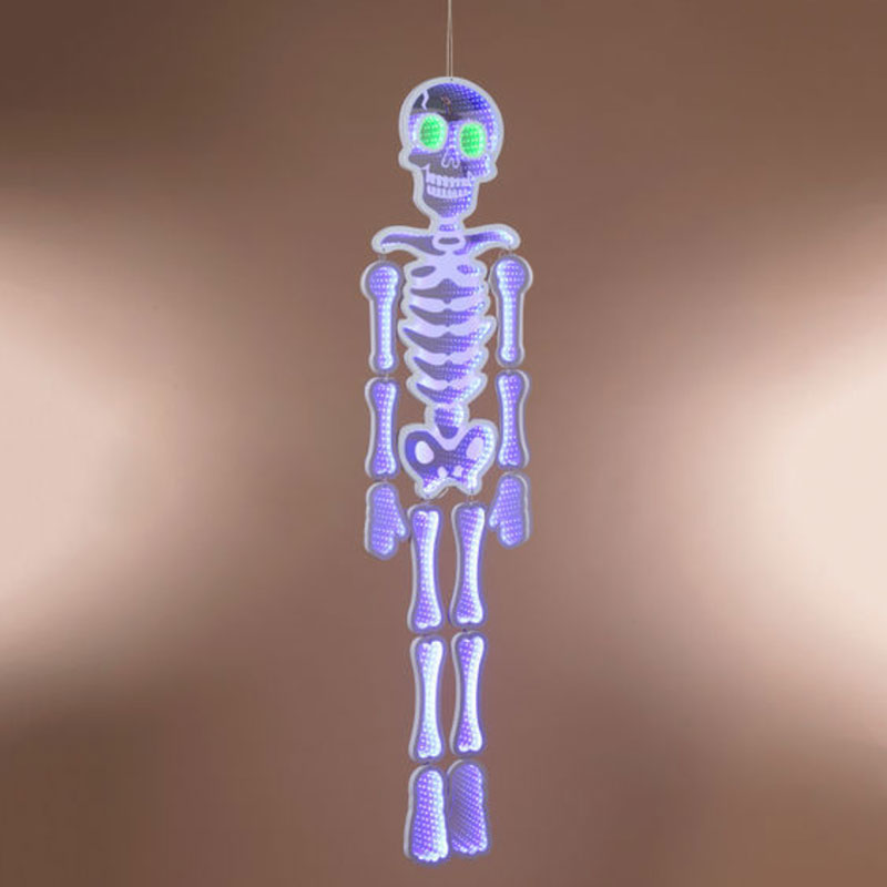 47.25" Halloween Skeleton LED Infinity Light – USB Powered GC2860900